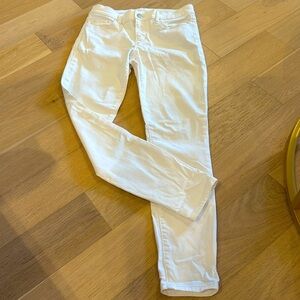 Loft white jeans. Size 28/6. Super Skinny